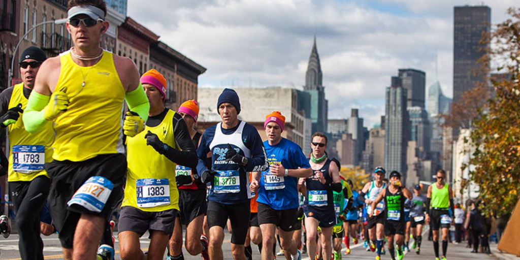 марафон в Нью-Йорке